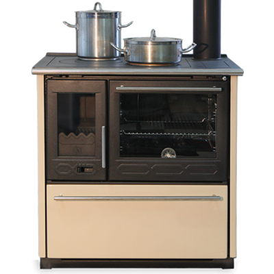 Cocina de leña Plamen 850 Glas N, 8kW - Plamen