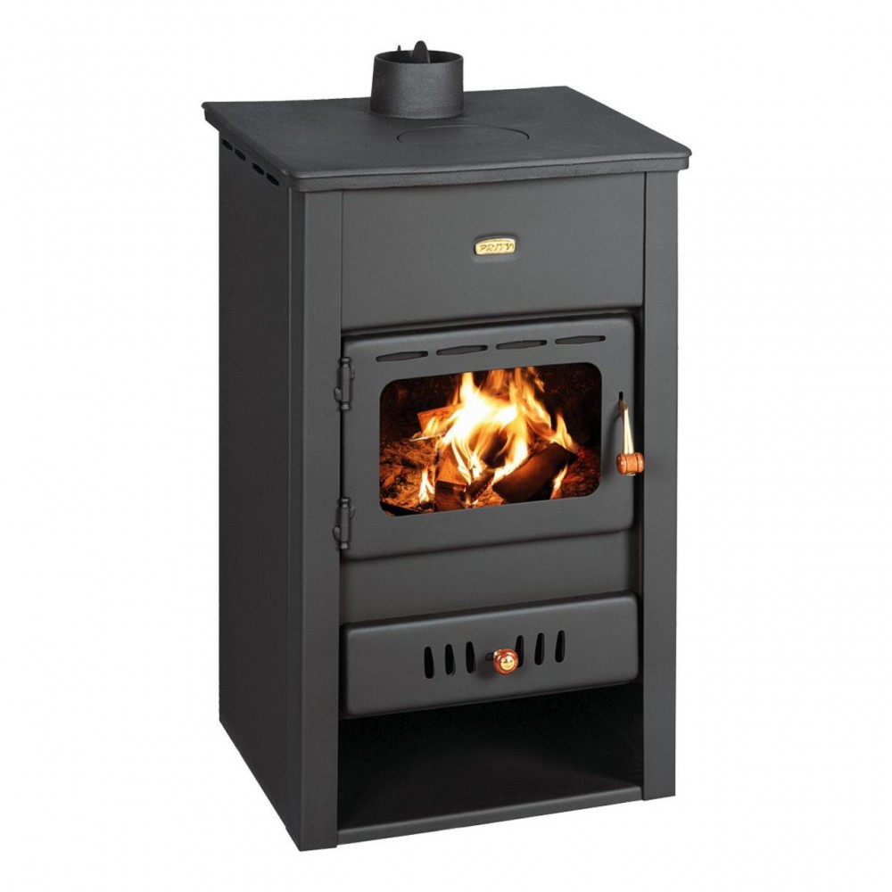 Hidroestufa de leña Prity K2 CP W10 con tapa de hierro fundido, 13.3 kW | Hidroestufas de leña | Estufas de leña |