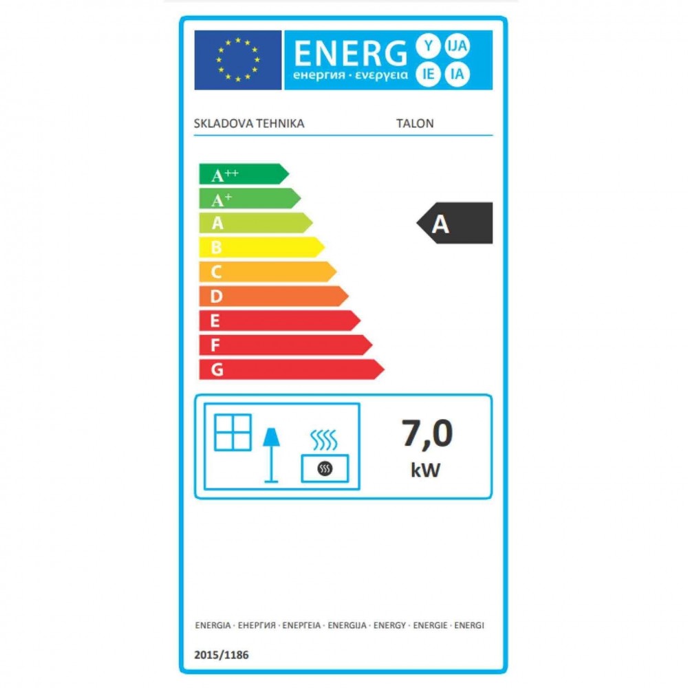 Estufa de leña Balkan Energy Talon, 7 kW | Estufas de leña con aire | Estufas de leña |
