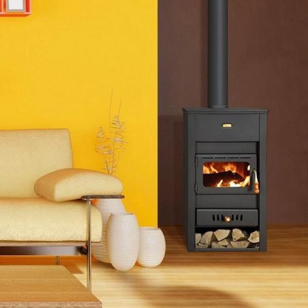 Hidroestufa de leña Prity K2 CP W13 con tapa de hierro fundido, 15 kW | Hidroestufas de leña | Estufas de leña |
