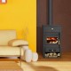 Hidroestufa de leña Prity K2 CP W13 con tapa de hierro fundido, 15 kW | Hidroestufas de leña | Estufas de leña |