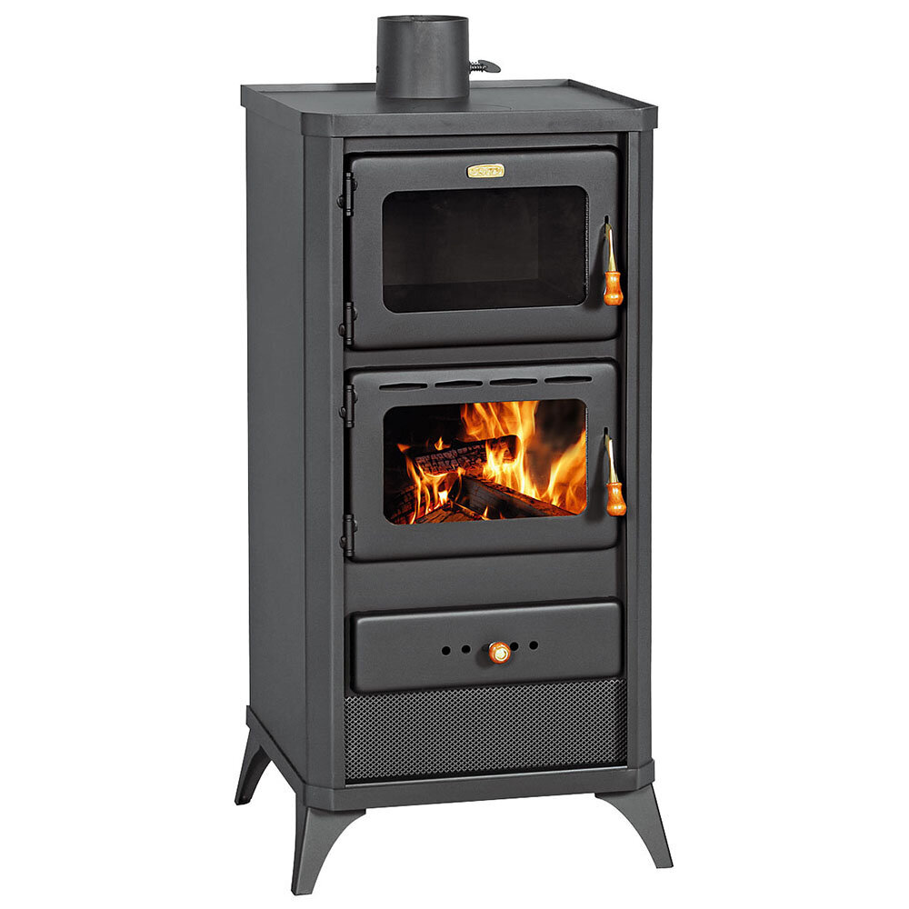 Estufa de leña con horno Prity FM E, 12,1 kW | Estufas de leña con aire | Estufas de leña |