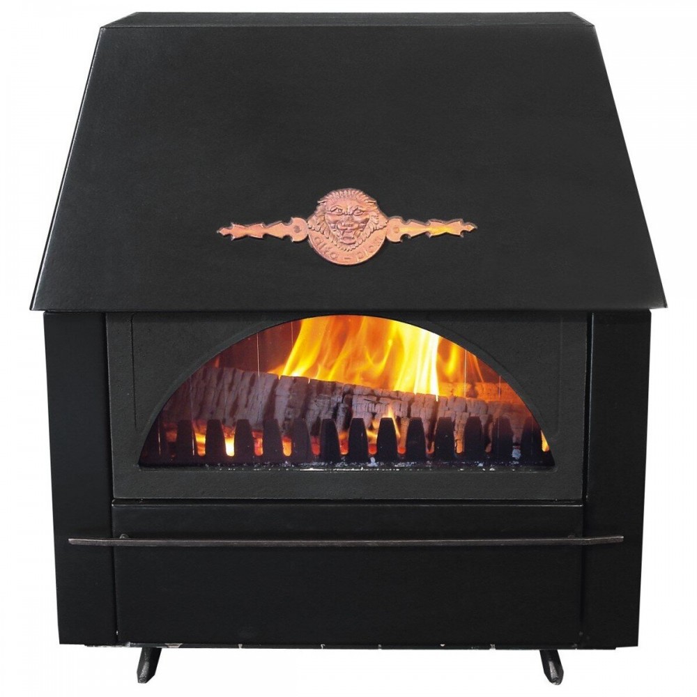 Estufa de leña con puerta de hierro fundido Alfa Plam Rustikal, 11 kW | Estufas de leña de hierro fundido | Estufas de leña |
