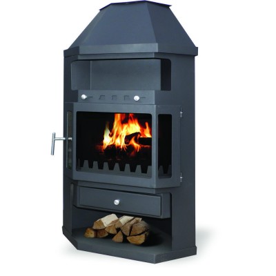 Estufa de leña Zvezda Fantasia 10.8 kW - Ofertas Especiales