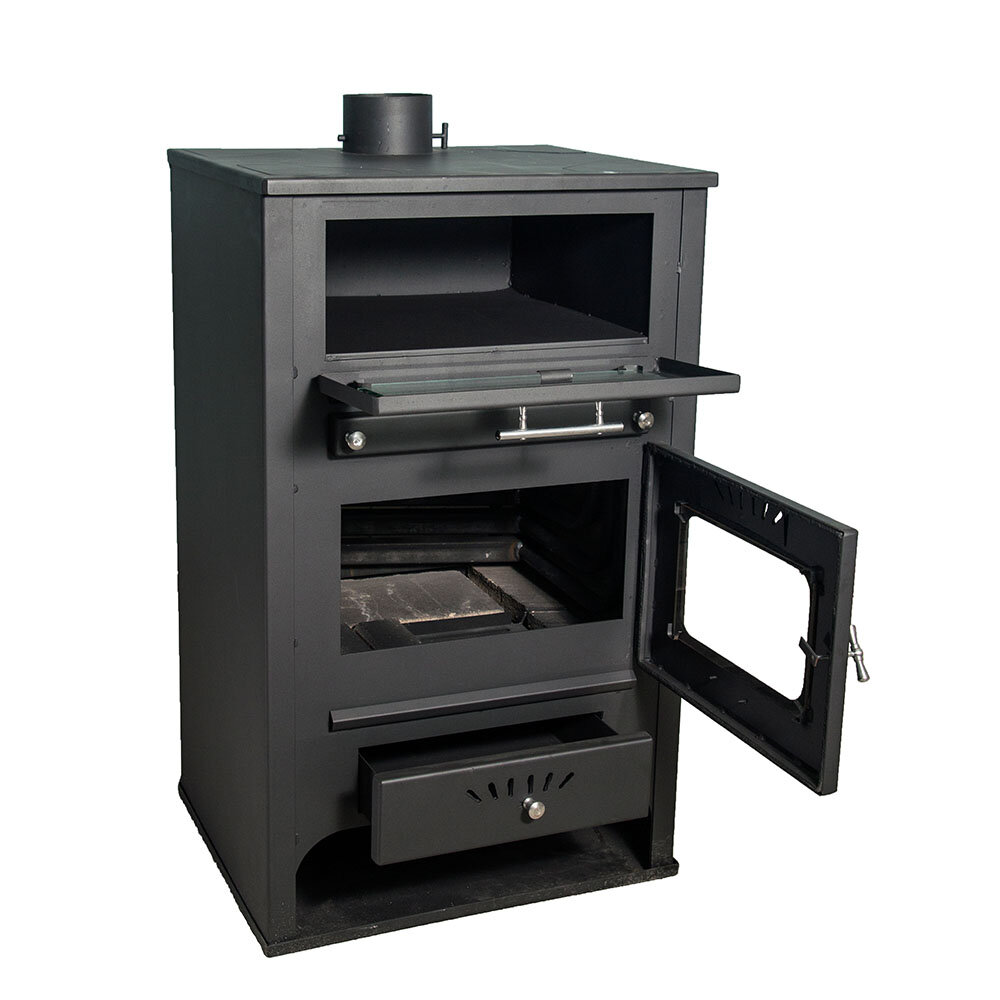 Hidroestufa de leña con horno Zvezda GF VR 16, 15.4kW | Hidroestufas de leña | Estufas de leña |