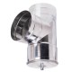 Kit de chimenea para estufa de pellets, de acero inoxidable AISI 304, 80-120mm | Chimeneas (conjuntos) | Chimeneas |