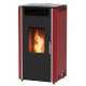 Estufa de pellets Alfa Plam Luca 12, 12 kW | Estufas de pellets con aire | Estufas de pellets |