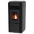 Hidroestufa de pellets Alfa Plam Dino Negro, 17kW