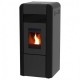 Hidroestufa de pellets Alfa Plam Dino Negro, 17kW | Hidroestufas de pellets | Estufas de pellets |