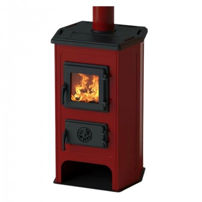 Estufa de leña MBS Hit, Rojo, 11 kW - Comparación de Producto