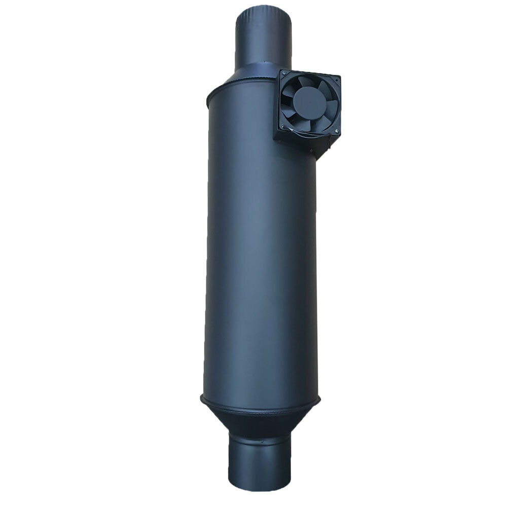 Chimney heat exchanger Balkan Energy Vulkan, Diameter 130mm, Fan | Chimney Heat Exchangers | Chimney |