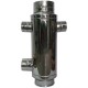 Intercambiador de calor de chimenea, Acero inoxidable AISI 430, Diámetro 180mm | Intercambiadores de calor de chimenea | Chimeneas |