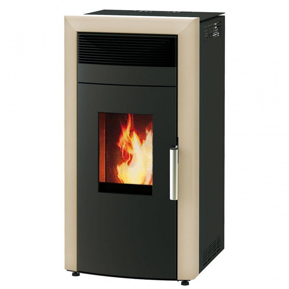 Hidroestufa de pellets Alfa Plam Commo 12 Marfil, 12kW | Hidroestufas de pellets | Estufas de pellets |