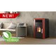 Hidroestufa de pellets Alfa Plam Commo 12 Rojo, 12kW | Hidroestufas de pellets | Estufas de pellets |