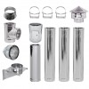 Kit chimenea Acero inoxidable Aislada Ф150 (diámetro interior), 4,7m