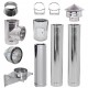 Kit chimenea Acero inoxidable Aislada Ф180 (diámetro interior), 3,7m | Chimeneas (conjuntos) | Chimeneas |