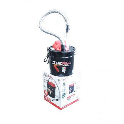 Aspiradora eléctrica para ceniza Ribitech, Modelo Cenerill, capacidad de 18L - Aspiradores de cenizas y filtros