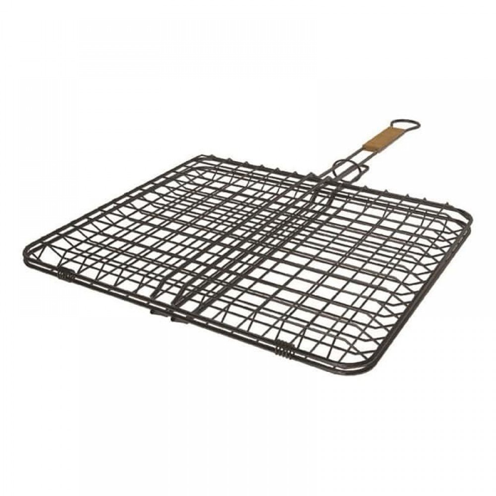 Parrilla portátil para acampar Bonne Grill, revestimiento antiadherente, N5 42x33cm | Parrillas para barbacoa | Accesorios para barbacoa |