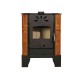 Estufa de leña Horvat Thetford TK9-3, Marrón, 9 kW | Estufas de leña con aire | Estufas de leña |