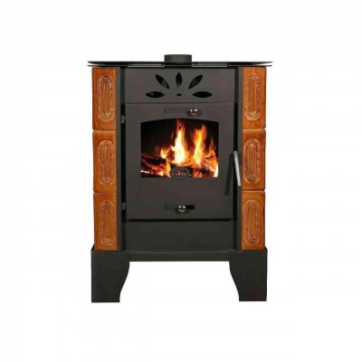 Estufa de leña Horvat Thetford TK9-3, Marrón, 9 kW - Horvat
