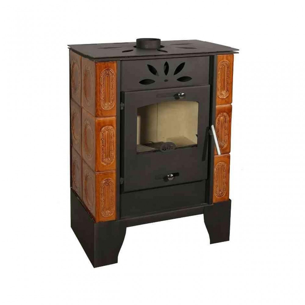 Estufa de leña Horvat Thetford TK9-3, Marrón, 9 kW | Estufas de leña con aire | Estufas de leña |