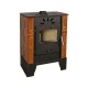 Estufa de leña Horvat Thetford TK9-3, Marrón, 9 kW | Estufas de leña con aire | Estufas de leña |