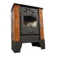Estufa de leña Horvat Thetford TK9-3, Marrón, 9 kW | Estufas de leña con aire | Estufas de leña |