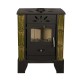 Estufa de leña Horvat Thetford TK9-3, Verde, 9 kW | Estufas de leña con aire | Estufas de leña |