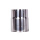 Kit de chimenea para estufa de pellets, de acero inoxidable AISI 304, 100-130mm | Chimeneas (conjuntos) | Chimeneas |