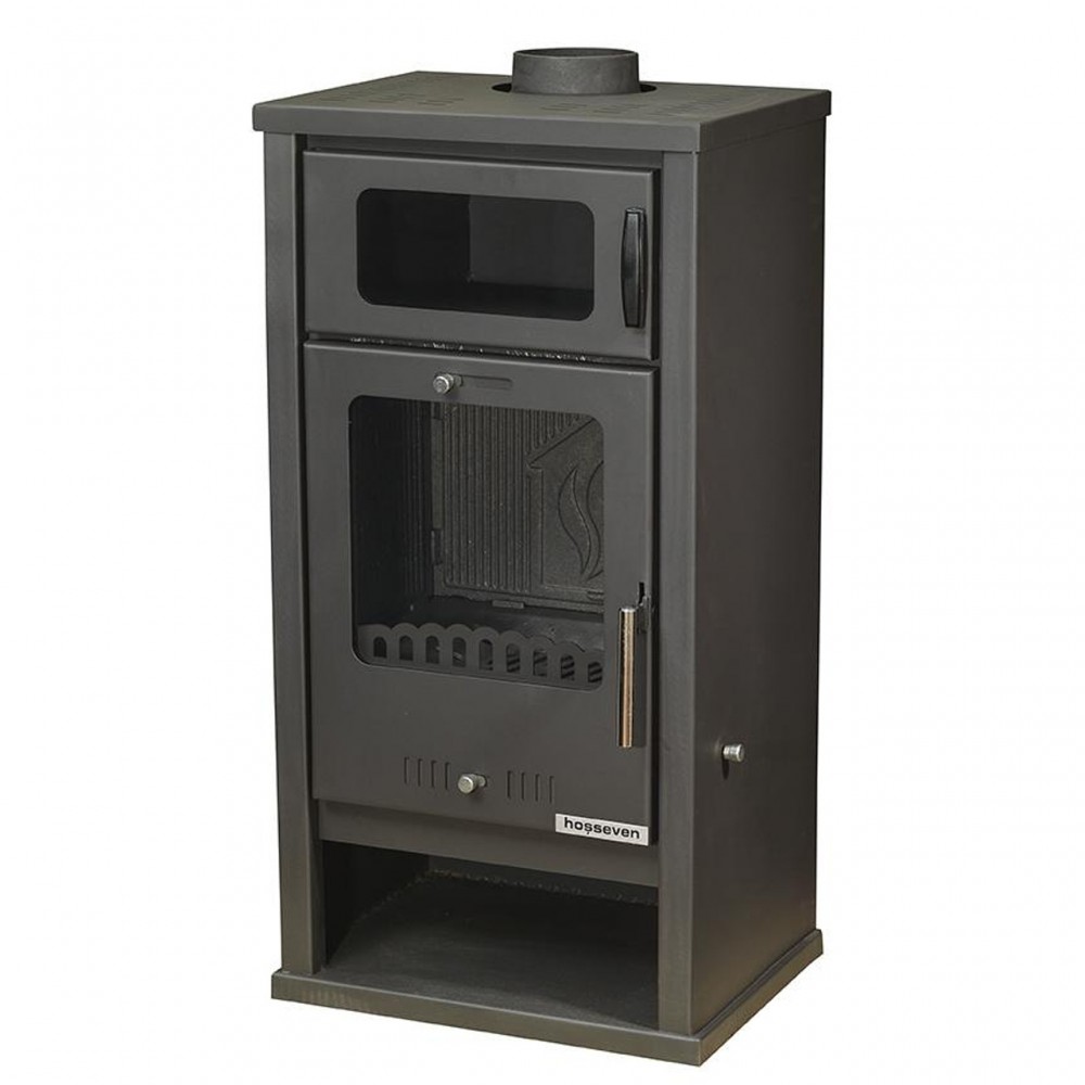 Estufa de leña con horno Balkan Energy Troy, 7.8 kW | Estufas de leña con aire | Estufas de leña |