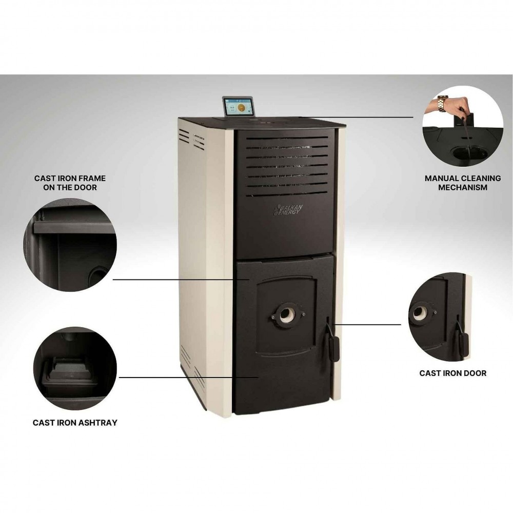 Caldera de pellets Balkan Energy Beatrice B, 20kW | Calderas de pellets | Pellets |
