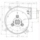 Extractor de humos SITGroup LN2 Natalini para estufas de pellets Eco Spar, Adler, Edilkamin, MCZ, Red y otras, Caudal máximo 285 m³/h | Ventiladores y sopladores para estufas de pellets | Repuestos estufa de pellets |