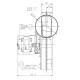 Extractor de humos SITGroup LN2 Natalini para estufas de pellets Eco Spar, Adler, Edilkamin, MCZ, Red y otras, Caudal máximo 285 m³/h | Ventiladores y sopladores para estufas de pellets | Repuestos estufa de pellets |