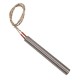 Resistencia para estufas de pellets Arce, Cadel, Eurofiamma, Eurosteack y otras, longitud total 101mm, 300W | Encendedores / Resistencias | Piezas de estufa de pellets |