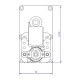Motorreductor Mellor FB1324, 2 RPM para estufa de pellets Caminetti Montegrappa, Edilkamin y otros | Motorreductores | Piezas de estufa de pellets |
