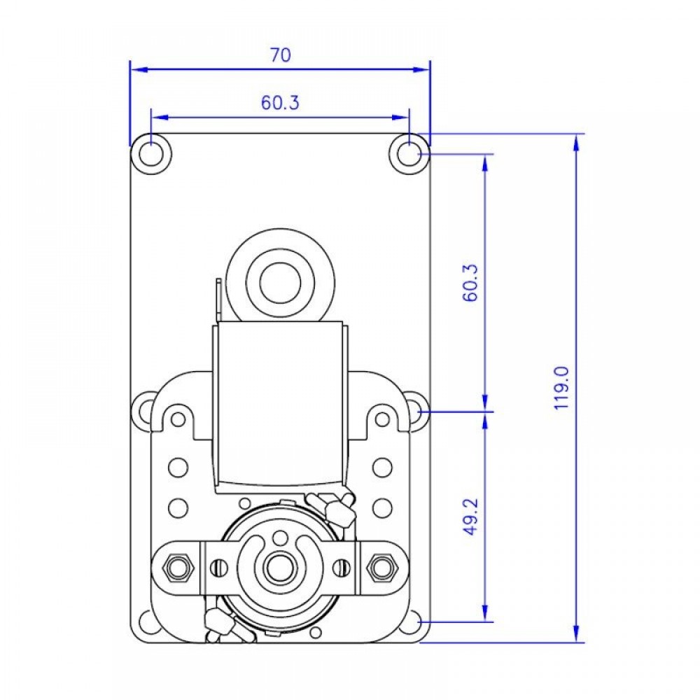 Motorreductor Mellor FB1167, 3RPM para estufa de pellets Clam, Ecoteck, Moretti Design, Ravelli y otros | Motorreductores | Piezas de estufa de pellets |