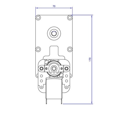 Motorreductor Mellor FB1285, 3 RPM para estufa de pellets Clam y otros - Comparación de Producto