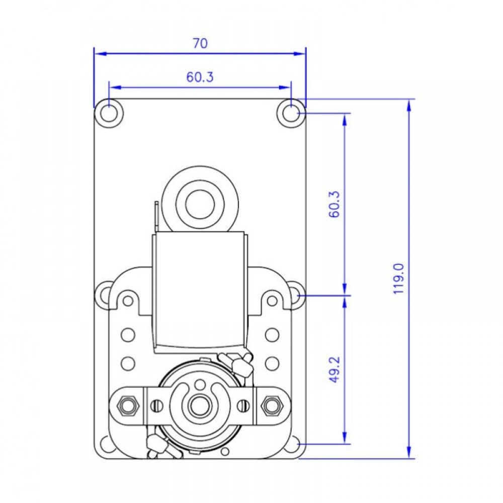 Motorreductor Mellor FB1137, 4.75RPM para estufa de pellets Arce, Ecoteck, Emaflam, La Nordica, Ravelli y otras | Motorreductores | Piezas de estufa de pellets |