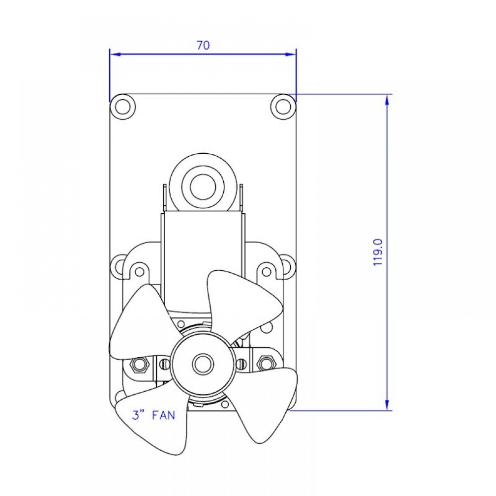 Motorreductor Mellor FB1146, 5.3RPM para estufa de pellets Ecoteck, Lincar, Moretti Design, Ravelli, Thermorossi, Ungaro y otros | Motorreductores | Piezas de estufa de pellets |
