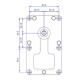 Motorreductor Mellor FB1304 para estufas de pellets Cadel, Deville, Eurofiamma, Karmek One, Puros y otros, 8RPM | Motorreductores para estufas de pellets | Repuestos estufa de pellets |