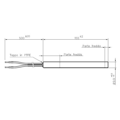 Resistencia para estufas de pellets Edilkamin, Italiana Camini, La Nordica, Sicalor y otras, longitud total 155mm, 300W - Comparación de Producto