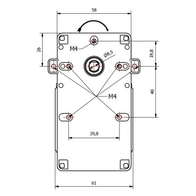 Motorreductor Kenta K9115003 para estufas de pellets Deville, Adler, Clam, Vulcania, Puros y otros, 1.5RPM - Comparación de Producto