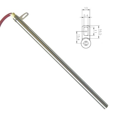 Resistencia para estufas de pellets Edilkamin y otras, longitud total 280mm, 470W - Comparación de Producto