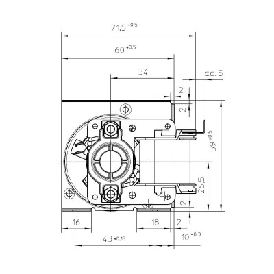Ventilador tangencial EBM para estufas de pellets La Nordica y otras con Ø45 mm, Caudal 106 m³/h - Comparación de Producto