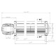 Ventilador tangencial EBM para estufas de pellets La Nordica y otras con Ø45 mm, Caudal 106 m³/h | Ventiladores y sopladores | Piezas de estufa de pellets |