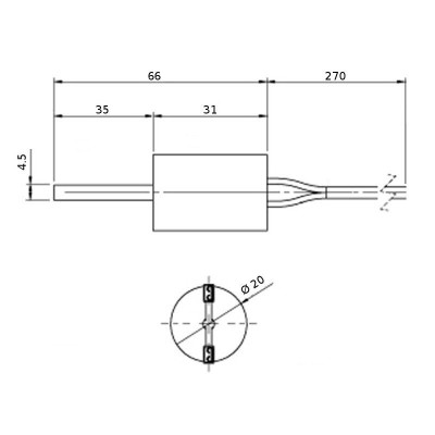 Resistencia de bajo voltaje para estufas de pellets ComfortBilt, Edilkamin y otros, longitud total 66mm, 90 - 100W a 24 Volt AC - Comparación de Producto