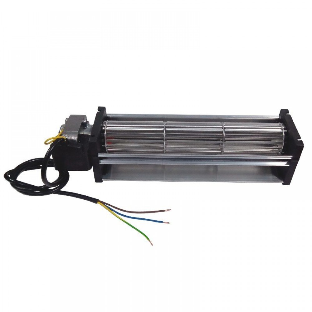 Ventilador tangencial para estufas de pellets Ecoforest, Edilkamin y otras, de Ø45 mm, Caudal 138 m³/h | Ventiladores y sopladores para estufas de pellets | Repuestos estufa de pellets |