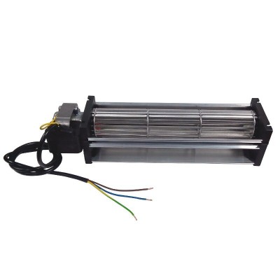 Ventilador tangencial para estufas de pellets Ecoforest, Edilkamin y otras, de Ø45 mm, Caudal 138 m³/h - Repuestos estufa de pellets