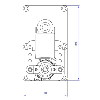 Motorreductor Mellor FB1192 para estufas de pellets Anselmo Cola, Biasi, Caminetti Montegrappa, Ferroli, Kalor, MCZ, Olimpia Splendid, Palazzetti, Piazzetta, Royal, Thermorossi y otros, 1.26RPM - Comparación de Producto