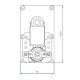 Motorreductor Mellor FB1183 para estufas de pellets Prity, Adler, Anselmo Cola, Arce, Caminetti Montegrappa, Edilkamin, Italiana Camini, Ecoforest y otros, 2RPM | Motorreductores para estufas de pellets | Repuestos estufa de pellets |